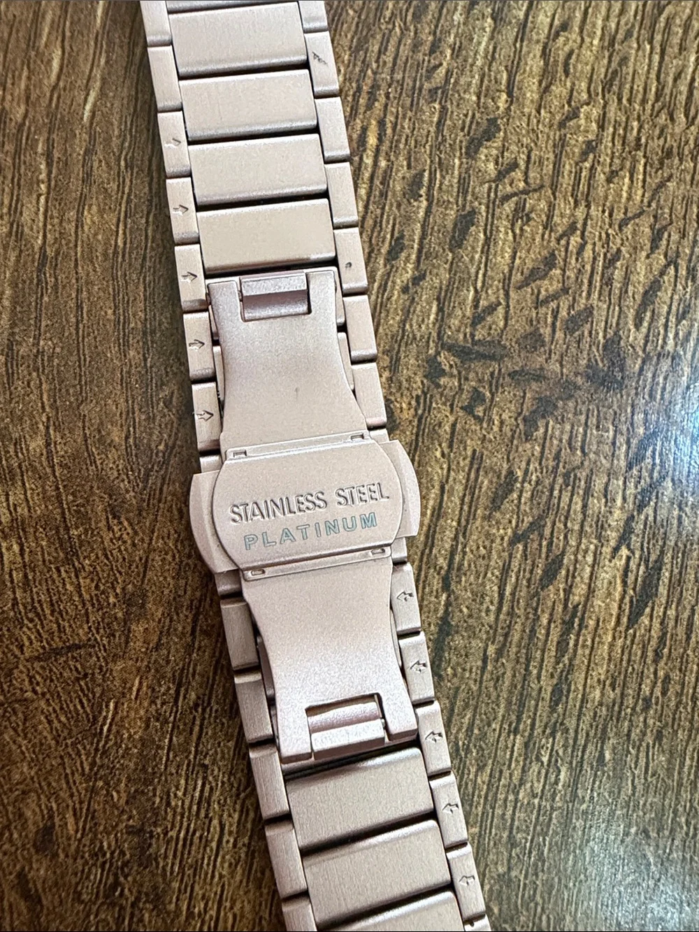 Apple Watch Bands Lot - Black Silicone & Rose Gold Link Bracelet